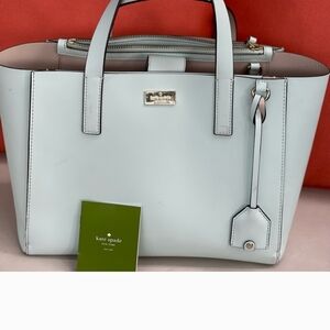Kate Spade Light Blue Tote Bag